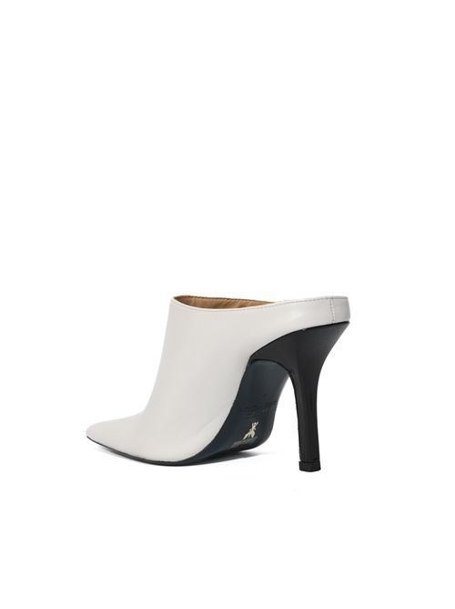 Sabot mules in pelle White Patrizia Pepe | 8Z0120 L026W101
